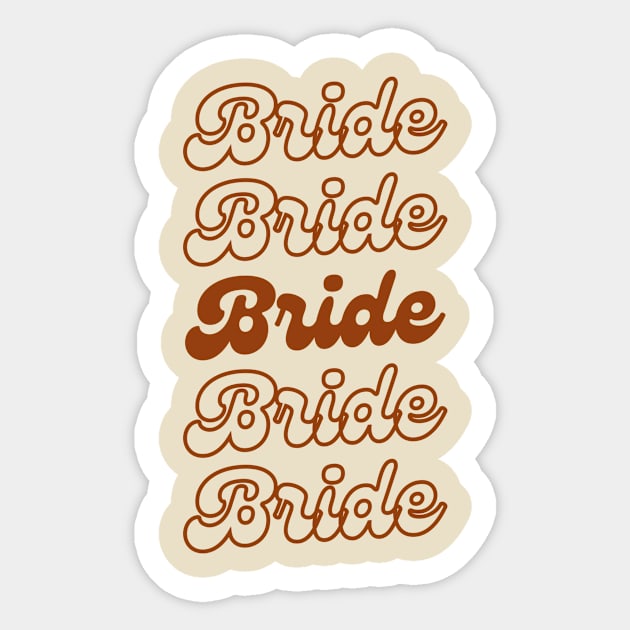 Bride Sticker by bexserious